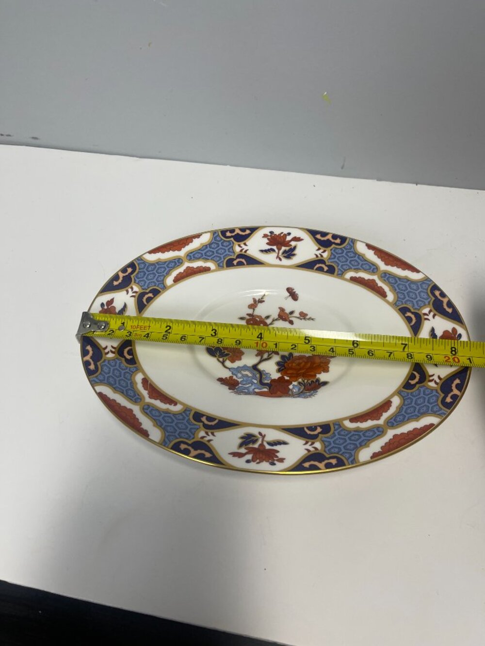 Spode Shima Y8172 Gravy Boat & Y8172-D Underplate Bone China England - Picture 14 of 16